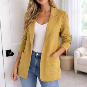 Premise Women's Mustard Blazer
